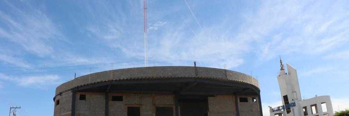 Continuan los trabajos de construcción del C4 para reforzar mayor seguridad en Chimalhuacán, Estado de México