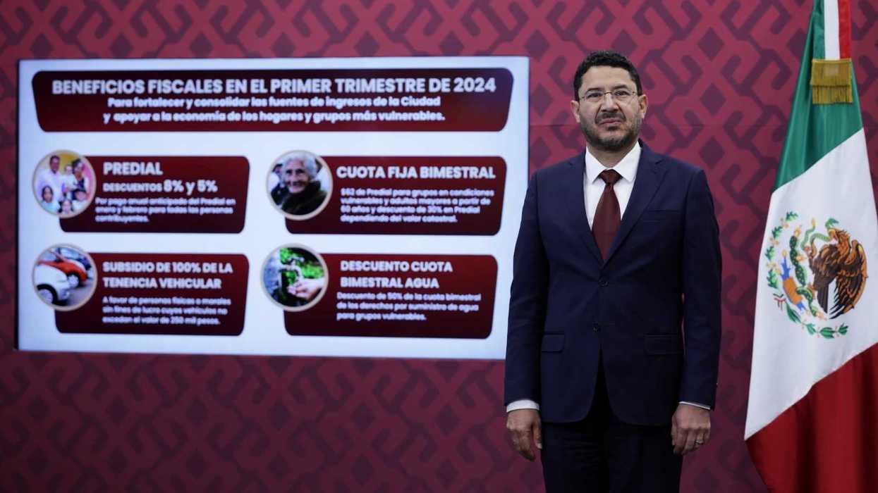 PRESENTA GOBIERNO CAPITALINO DESCUENTOS Y BENEFICIOS FISCALES