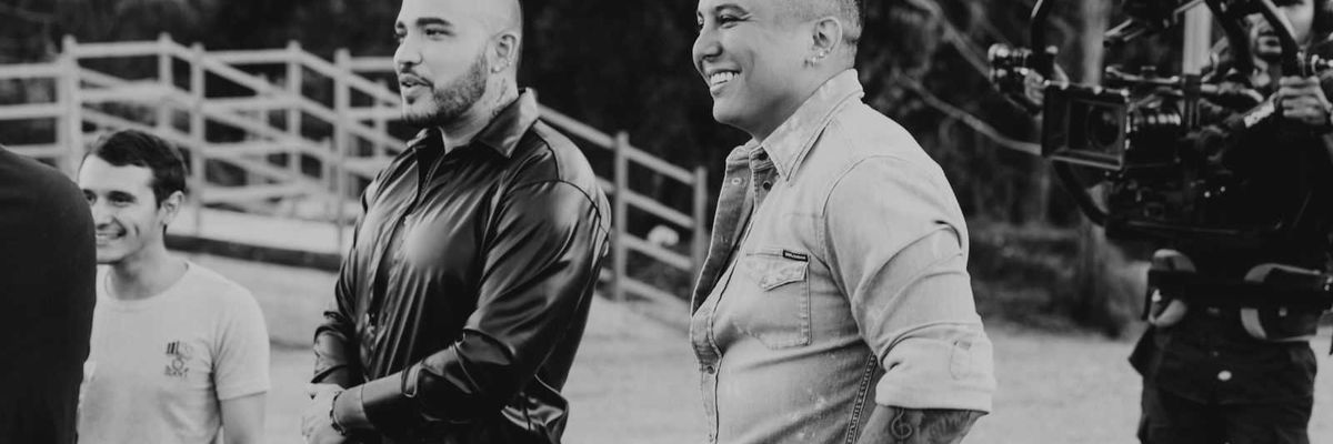 Edwin Luna graba dueto con el cantante colombiano Jessi Uribe