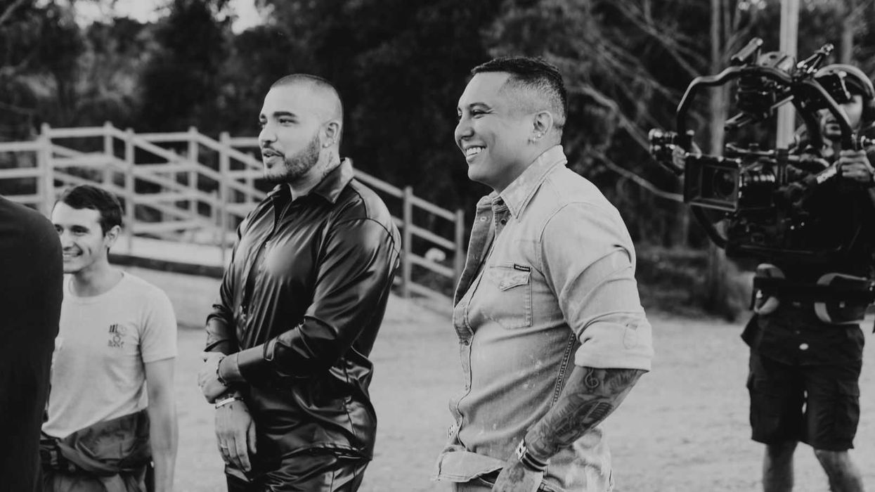 Edwin Luna graba dueto con el cantante colombiano Jessi Uribe