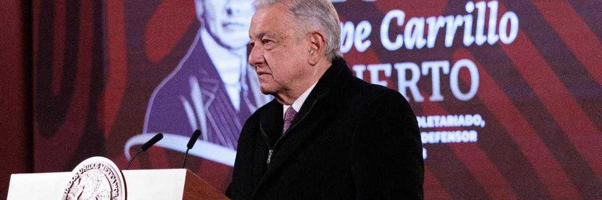 Rechazo de Congreso de E.U. para cerrar fronteras beneficia a México: AMLO