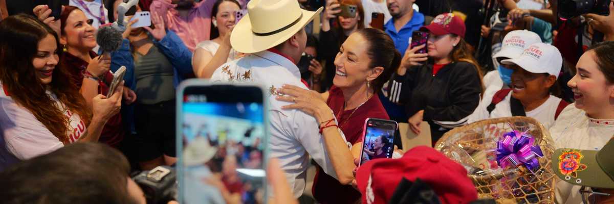 Llama Sheinbaum a no vender su voto a través de la credencial de elector