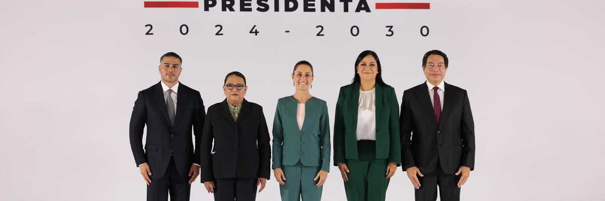 Anuncia Sheinbaum titulares de Segob, Seguridad, SEP y Bienestar