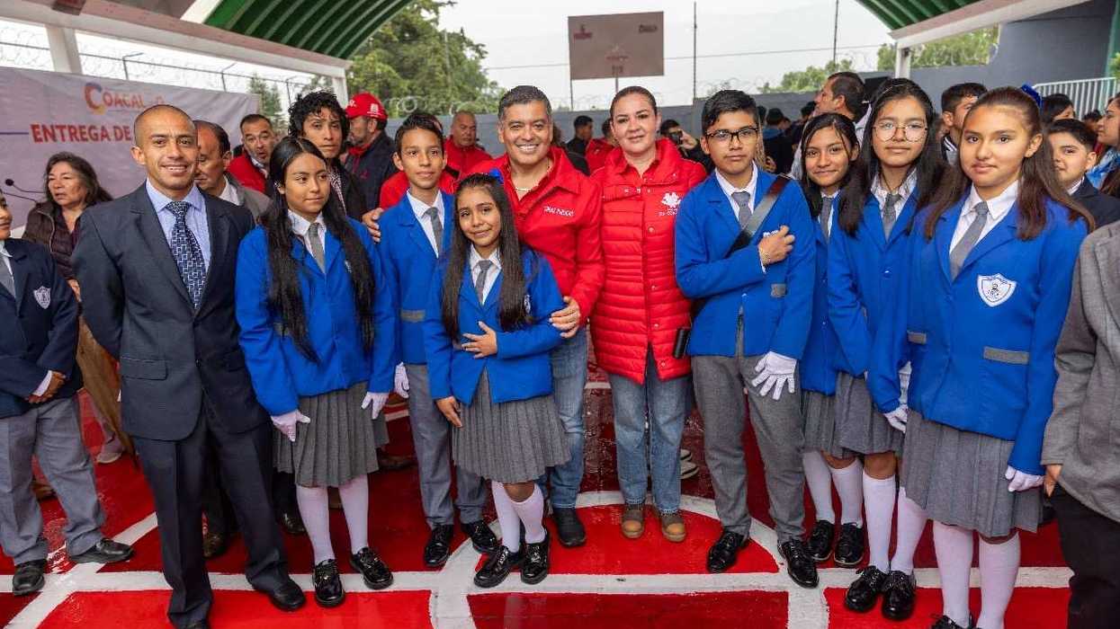 David Sánchez, inaugura repavimentación de tres vialidades más en Coacalco, estado de México