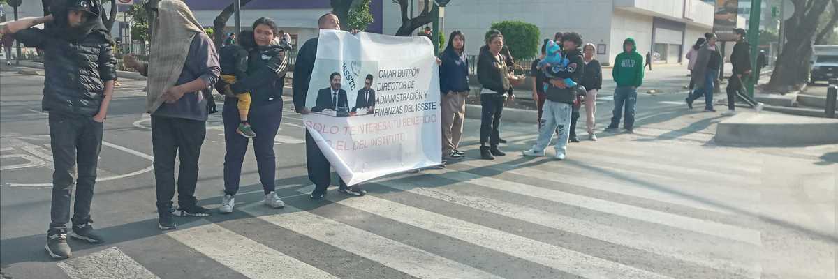 TRABAJADORES DEL ISSSTE PIDEN CONTINUAR CON SU TRABAJO