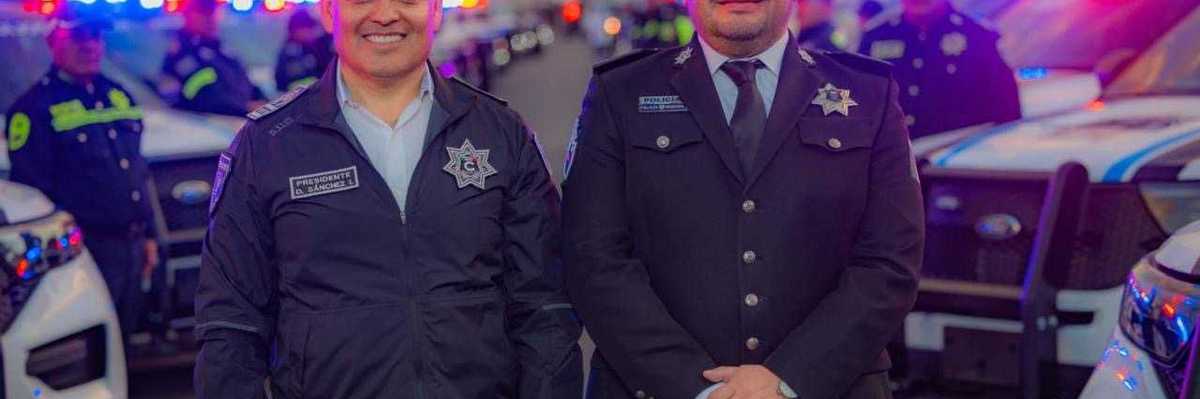 Autoridades municipales dieron banderazo a 60 nuevas patrullas en el municipio de Coacalco, estado de México
