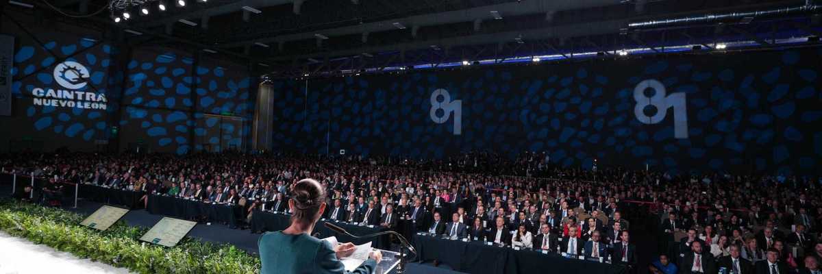 Lo mejor para Estados Unidos y México es el T-Mec: Sheinbaum a Caintra