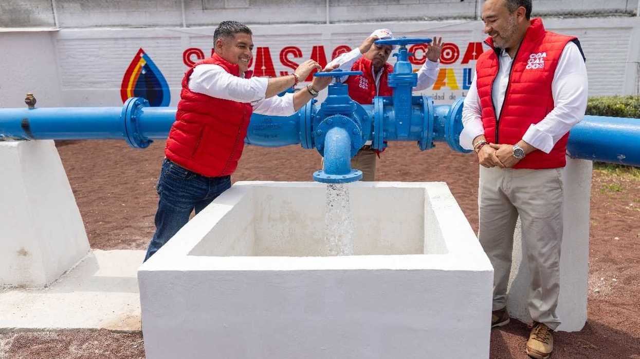 Se garantiza suministro de agua para los próximos años : gobierno de Coacalco