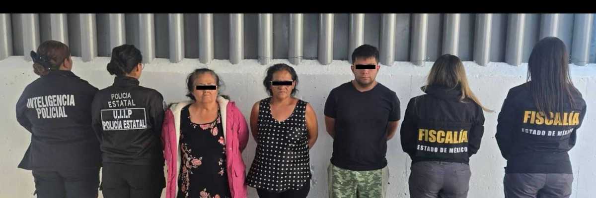 Ingresan al penal a tres probables implicados en homicidio de dos personas en chalco, estado de México