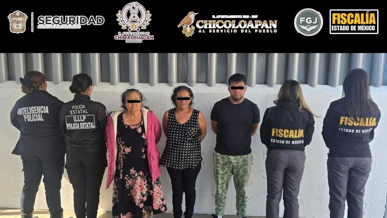 Ingresan al penal a tres probables implicados en homicidio de dos personas en chalco, estado de México