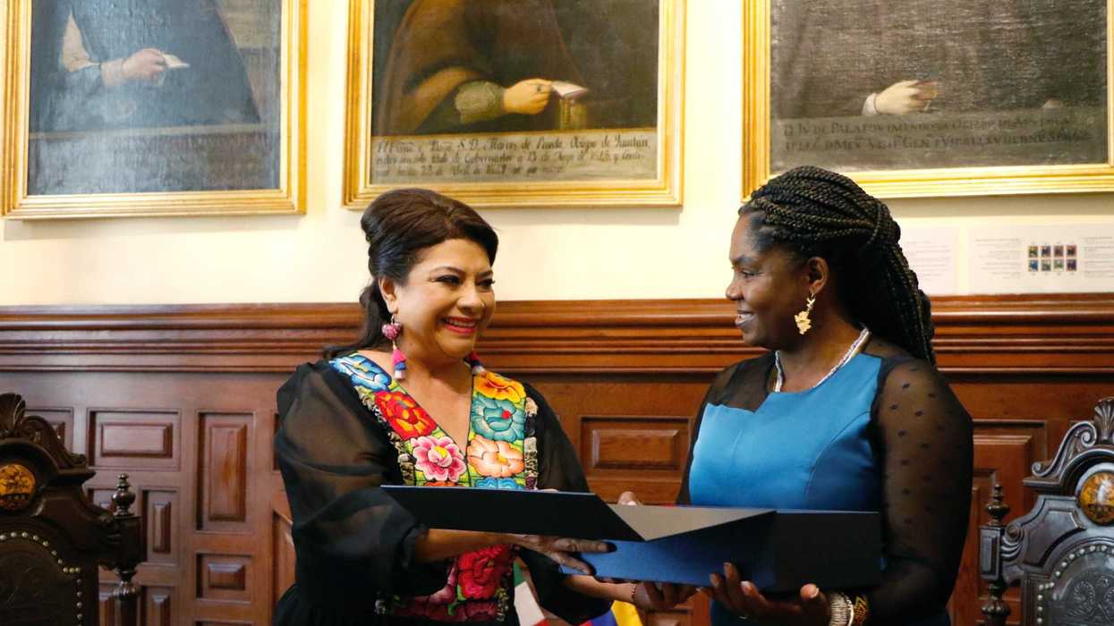 ENTREGAN LLAVES DE LA CIUDAD A LA VICEPRESIDENTA DE COLOMBIA
