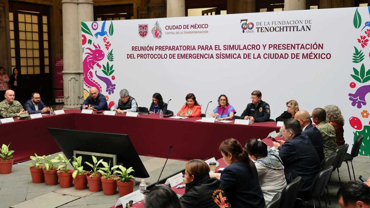 PRESENTAN PROTOCOLO DE EMERGENCIA SÍSMICA PARA LA CDMX