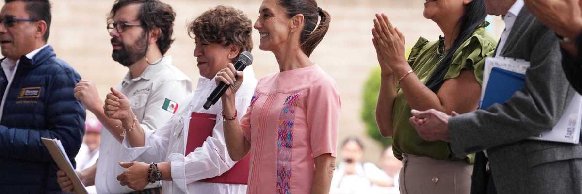 Presidenta Claudia Sheinbaum arranca en Edomex gira nacional dedicada a la salud