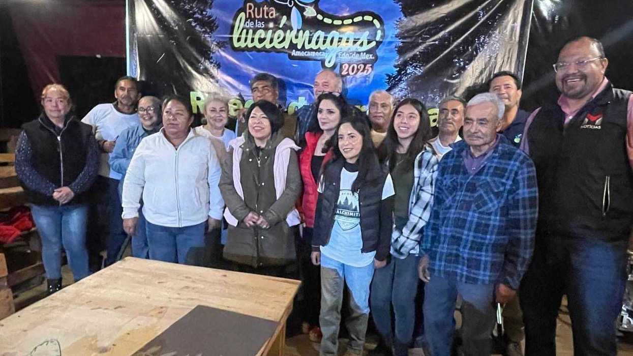 Inicia la ruta de las luciérnagas 2025 en el municipio de Amecameca estado de México