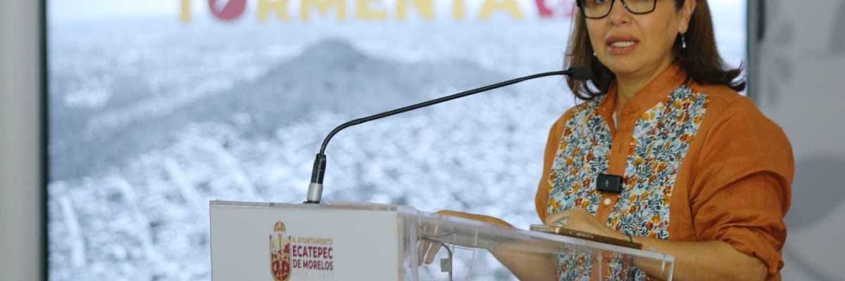 La presidenta municipal Azucena Cisneros convocará a pobladores de Ecatepec a romper Récord Guinness en recolección de basura