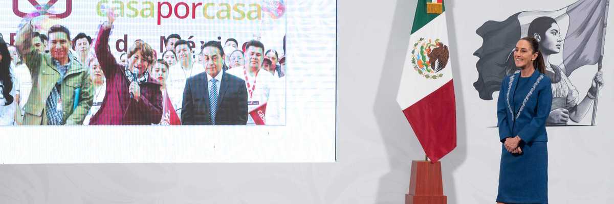 Encabeza Sheinbaum inicio programa Salud Casa por Casa