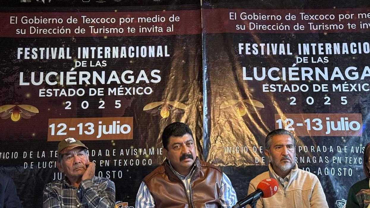 Gobierno municipal y ejidatarios anunciaron el festival de la luciérnaga en Texcoco, estado de México.