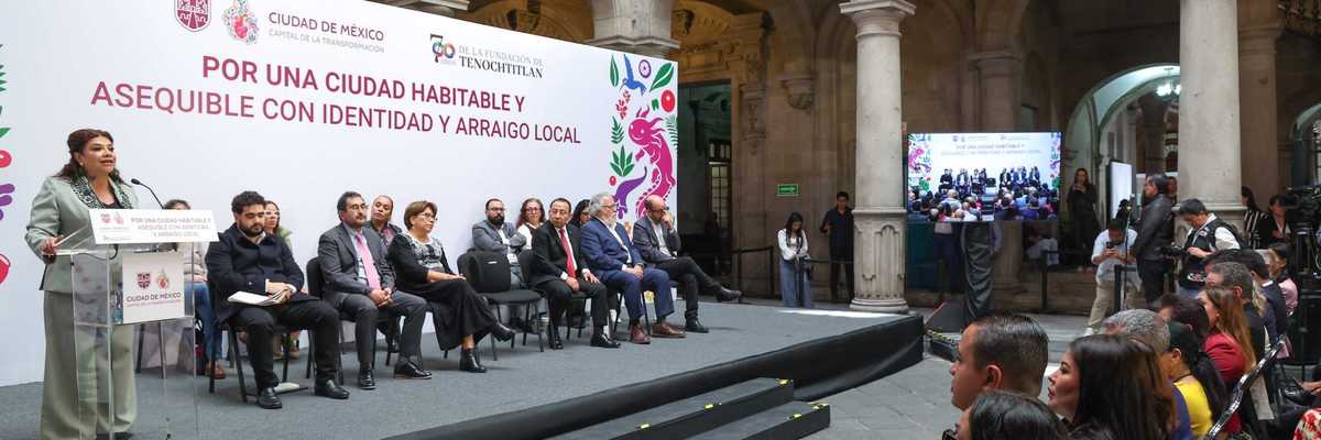 PRESENTAN 14 ACCIONES PARA EVITAR LA GENTRIFICACIÓN EN CDMX