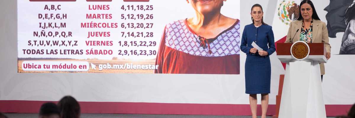 Del 1 al 30 de agosto arranca inscripción a la Pensión Mujeres Bienestar de 60 a 64 años