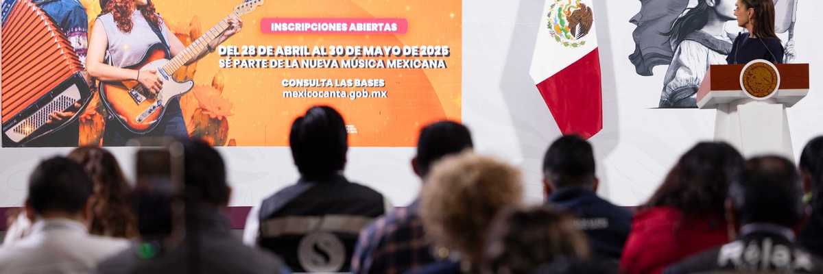 Más de diez mil personas se inscriben a “Mexico Canta por la Paz”