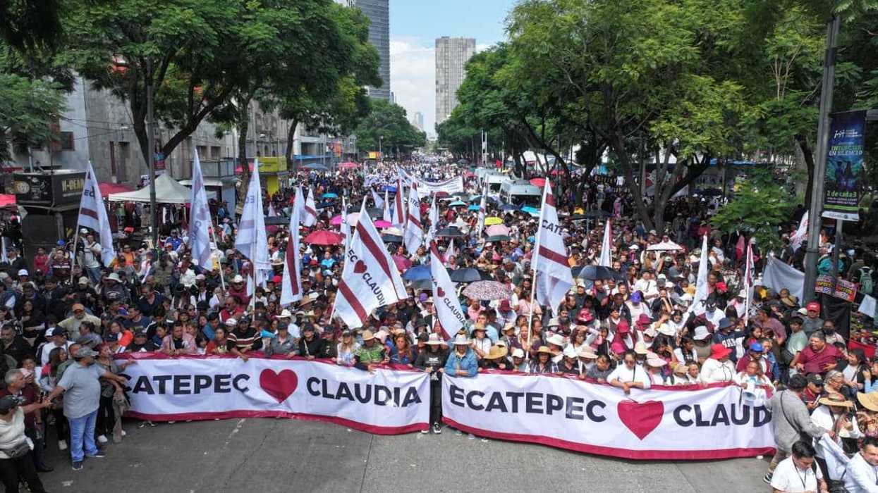 Más de 4 mil ecatepenses respaldan a Claudia Sheinbaum en Informe del Zócalo de la Ciudad de México