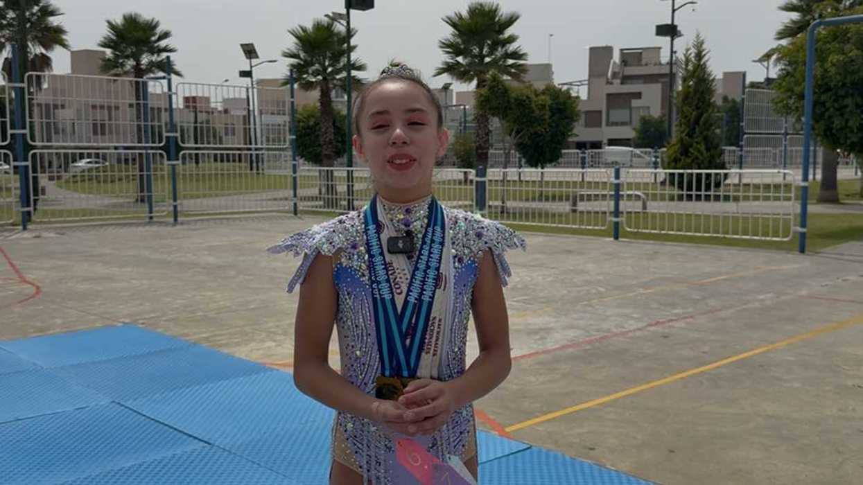 Gimnasta de 12 años de edad oriunda de Ecatepec viajará a Italia representando a México; pide ayuda económica