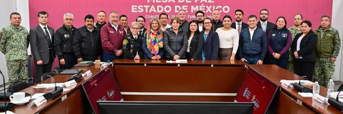 Cuautitlán Izcalli reafirma su compromiso con la seguridad en la Mesa de Paz estatal y anuncia nombramiento de nueva titular de la Comisaría