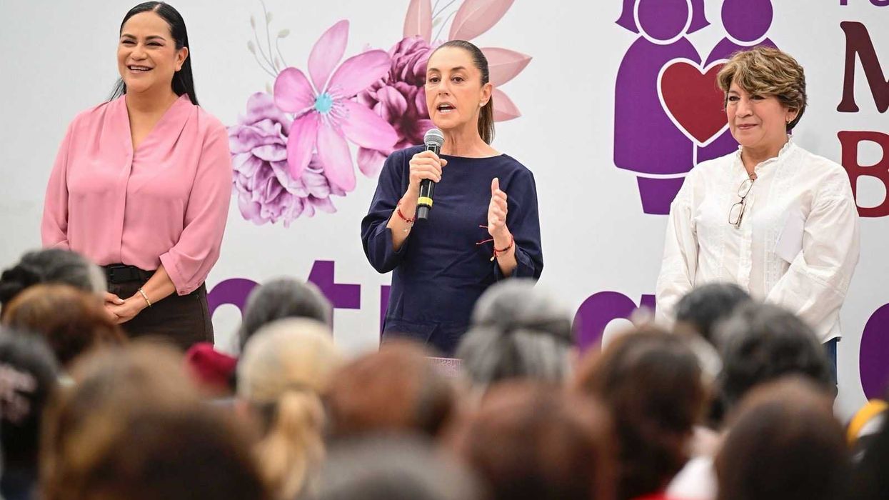 Benefician Presidenta Claudia Sheinbaum y Gobernadora Delfina a 1,300 mujeres con Pensión Mujeres Bienestar en Chicoloapan, Estado de México