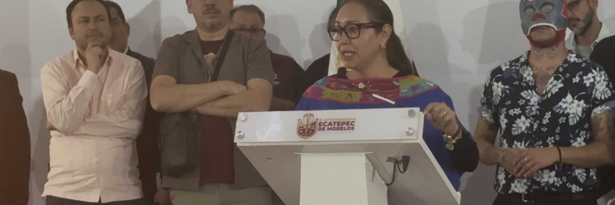 En Ecatepec no hay desabasto no hay crisis y tampoco hay huachicoleo aquí es tolerancia cero al huachicoleo del agua : Azucena  Cisneros