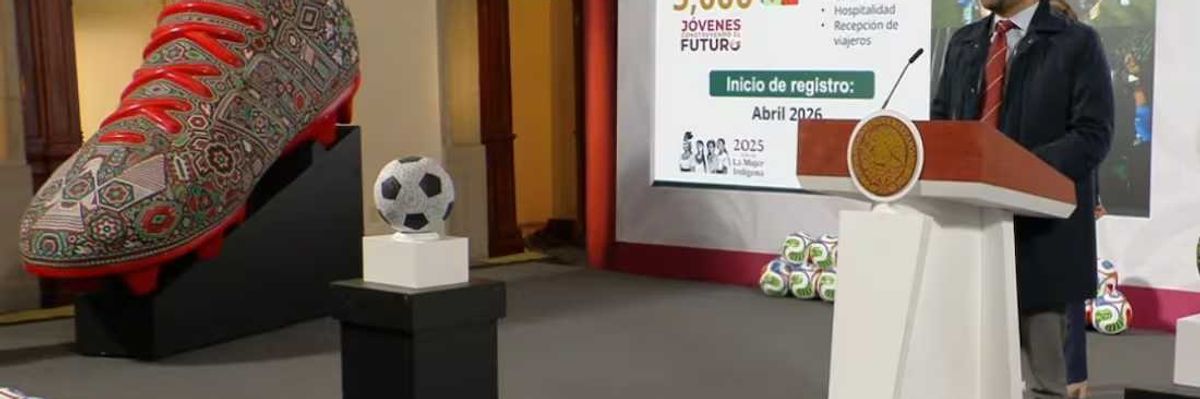 Secretario del Trabajo anuncia que 5000 jóvenes del programa Jóvenes Construyendo el Futuro participarán en la organización del Copa Mundial de la FIFA 2026