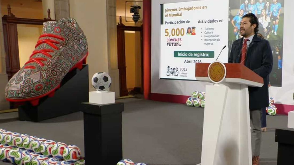 Secretario del Trabajo anuncia que 5000 jóvenes del programa Jóvenes Construyendo el Futuro participarán en la organización del Copa Mundial de la FIFA 2026