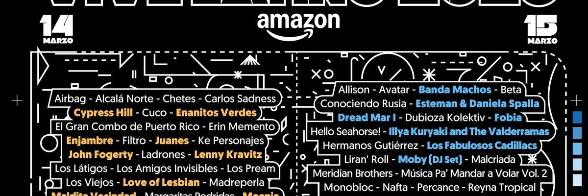 Vive Latino revela su line up por días