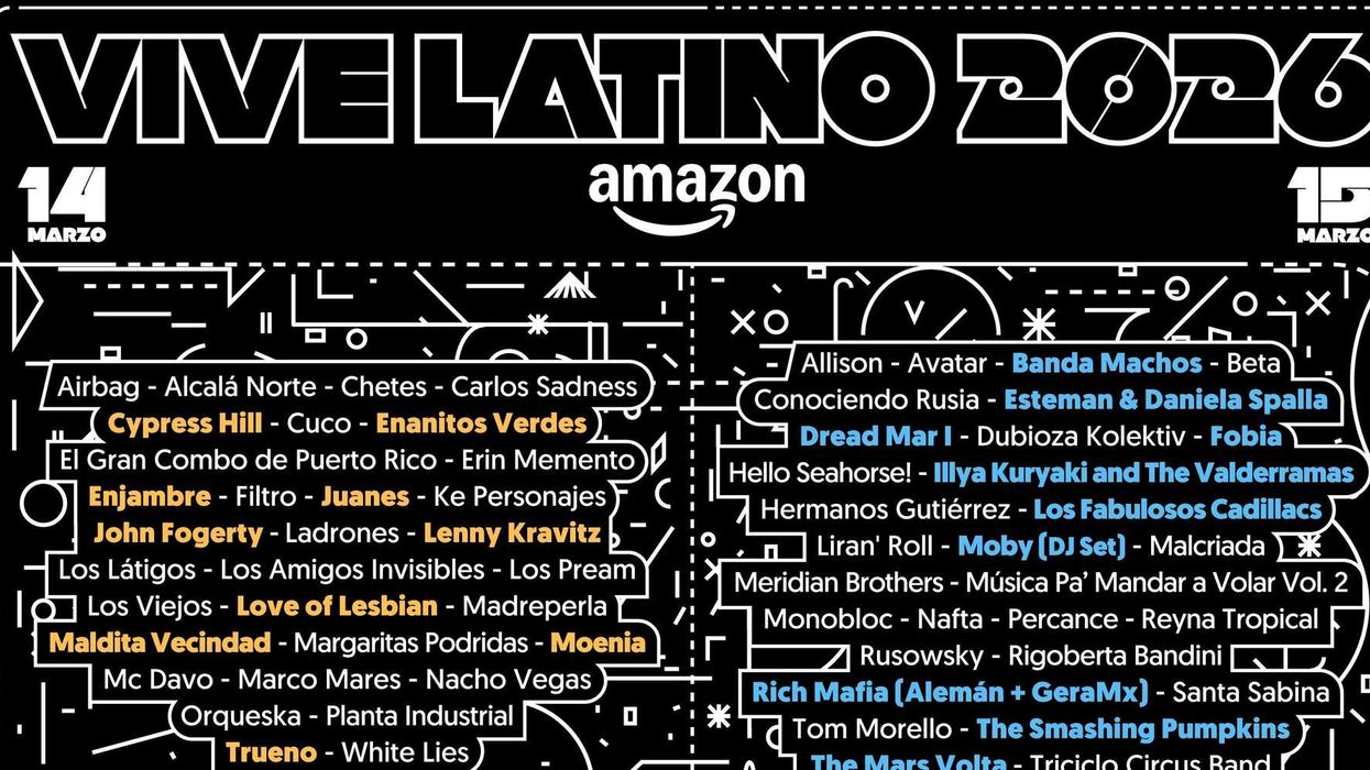 Vive Latino revela su line up por días