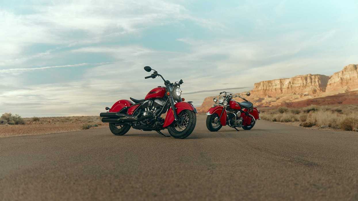 Indian Motorcycle rinde homenajea un clásico estadounidensecon la nueva Chief Vintage.
