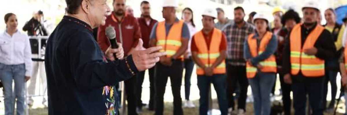 Julio Menchaca impulsa obras y apoyos por más de 104 mdp en Hidalgo