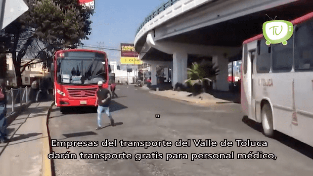 Darán transporte gratuito a personal médico en Toluca.