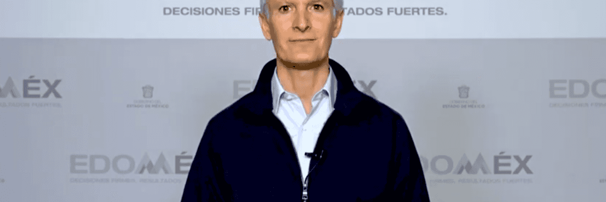 Llama Alfredo del Mazo a usar cubrebocas como medida adicional para disminuir contagios de COVID-19.