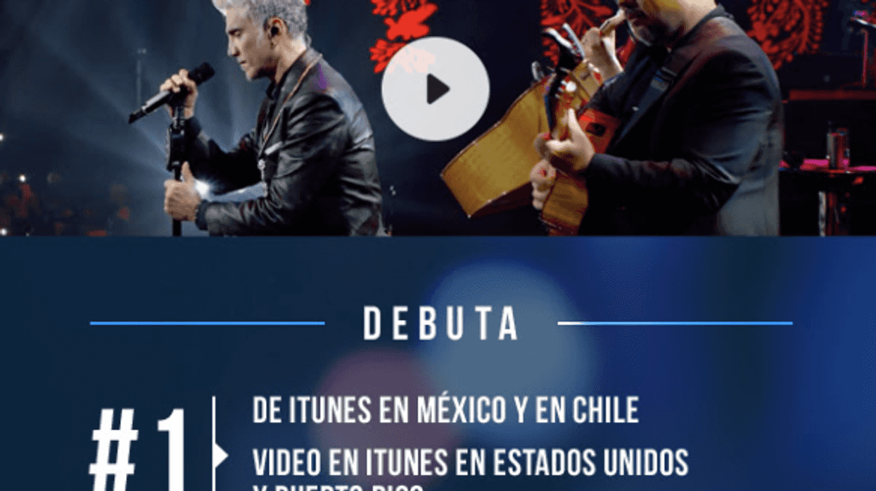 Alejandro Fernandez se convierte tendencia en YouTube con su nuevo sencillo "Eso y Más"