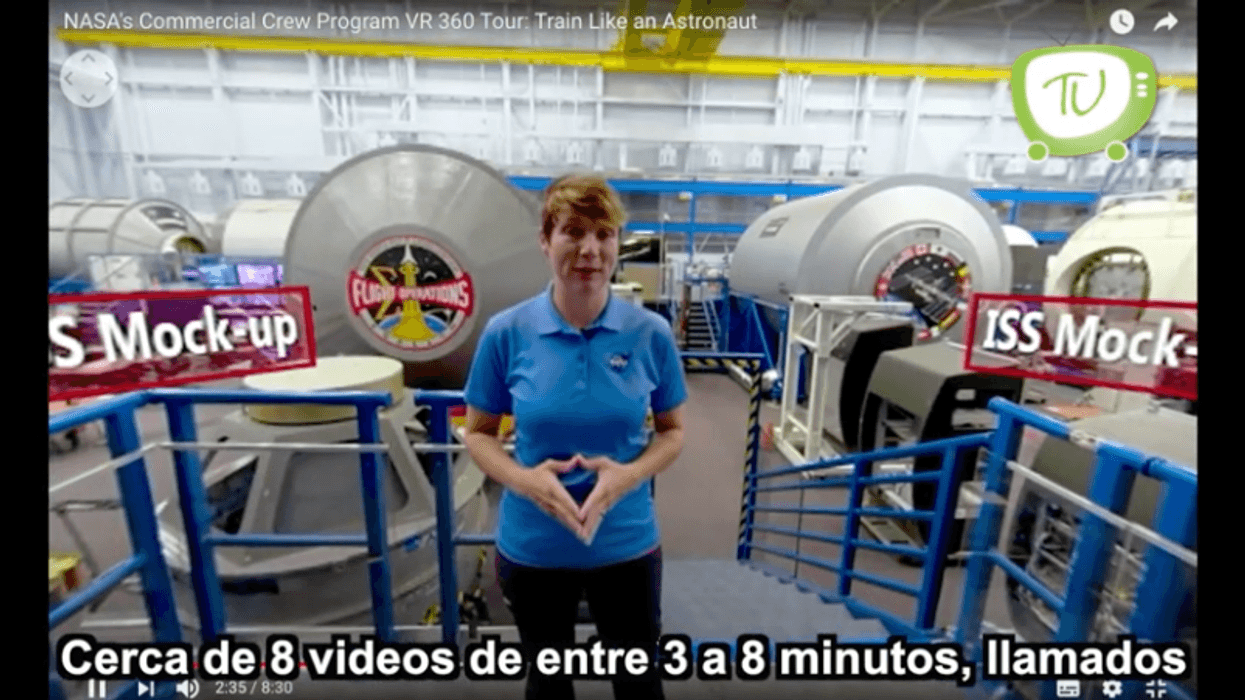 La NASA pone a disposición una serie de videos en donde muestra sus instalaciones.