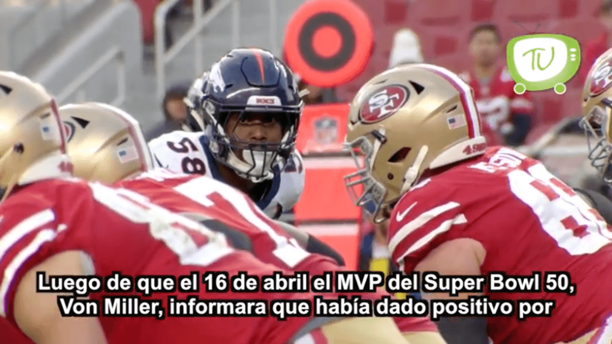 Von Miller logra vencer al coronavirus.