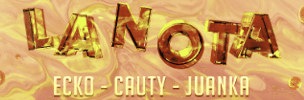 Ecko estrena nuevo sencillo "La Nota" con la colaboración de Cauty y Juanka.