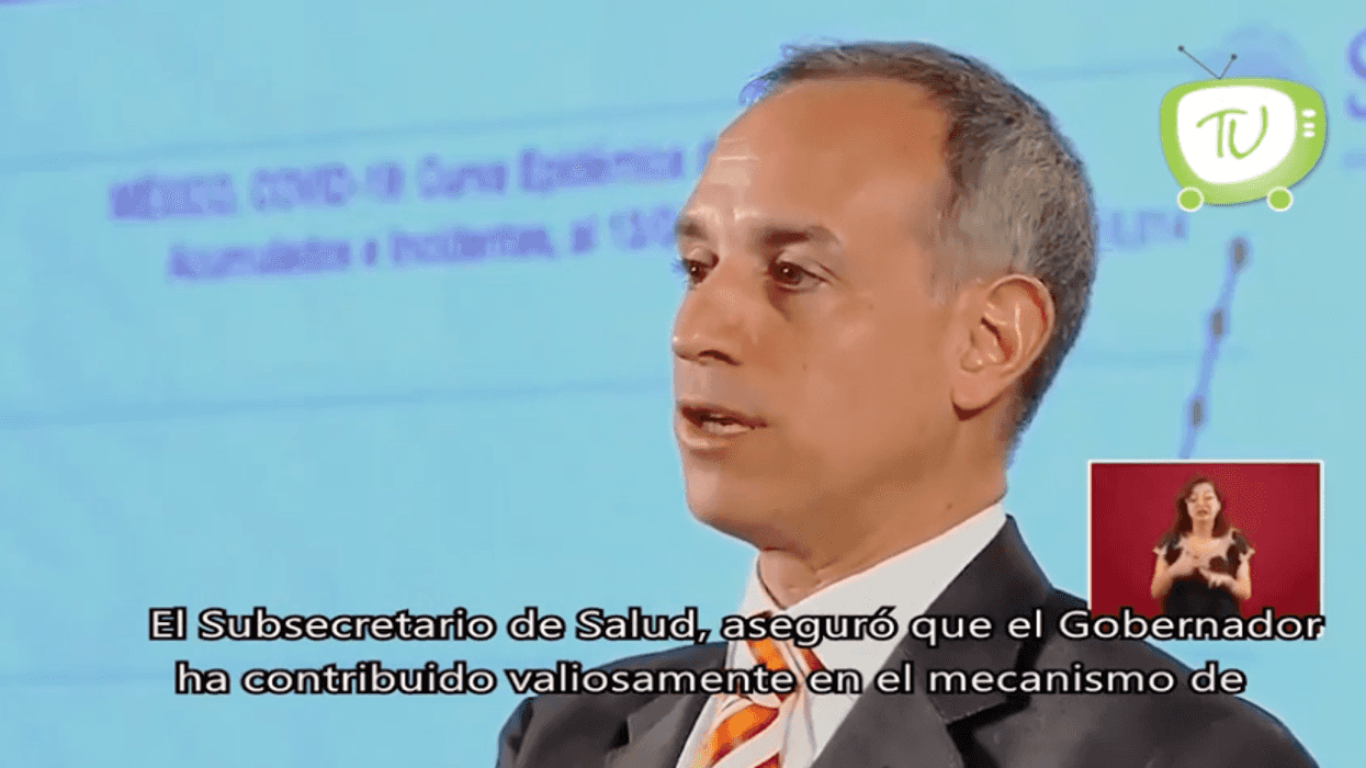 Reconoce López-Gatell trabajo de Alfredo Del Mazo para contener Covid-19.