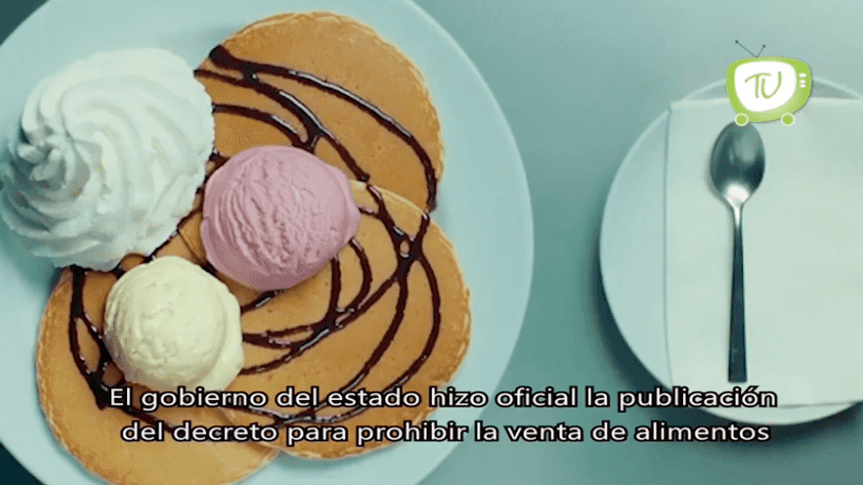 Puebla hace oficial la prohibición en venta de alimentos preparados.