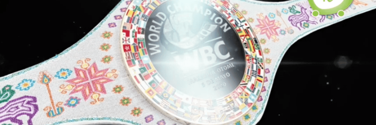 Otorgan cinturón Mazahua a héroes de primera línea ante COVID-19.