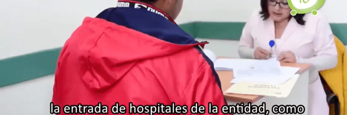 Instalan puntos sanitarios para lavado de manos en Edomex.