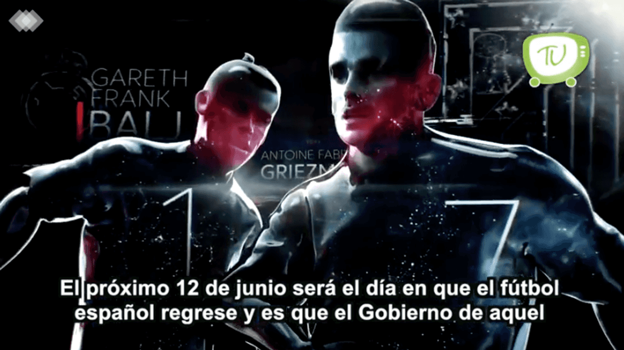 El futbol español regresa tras COVID-19.