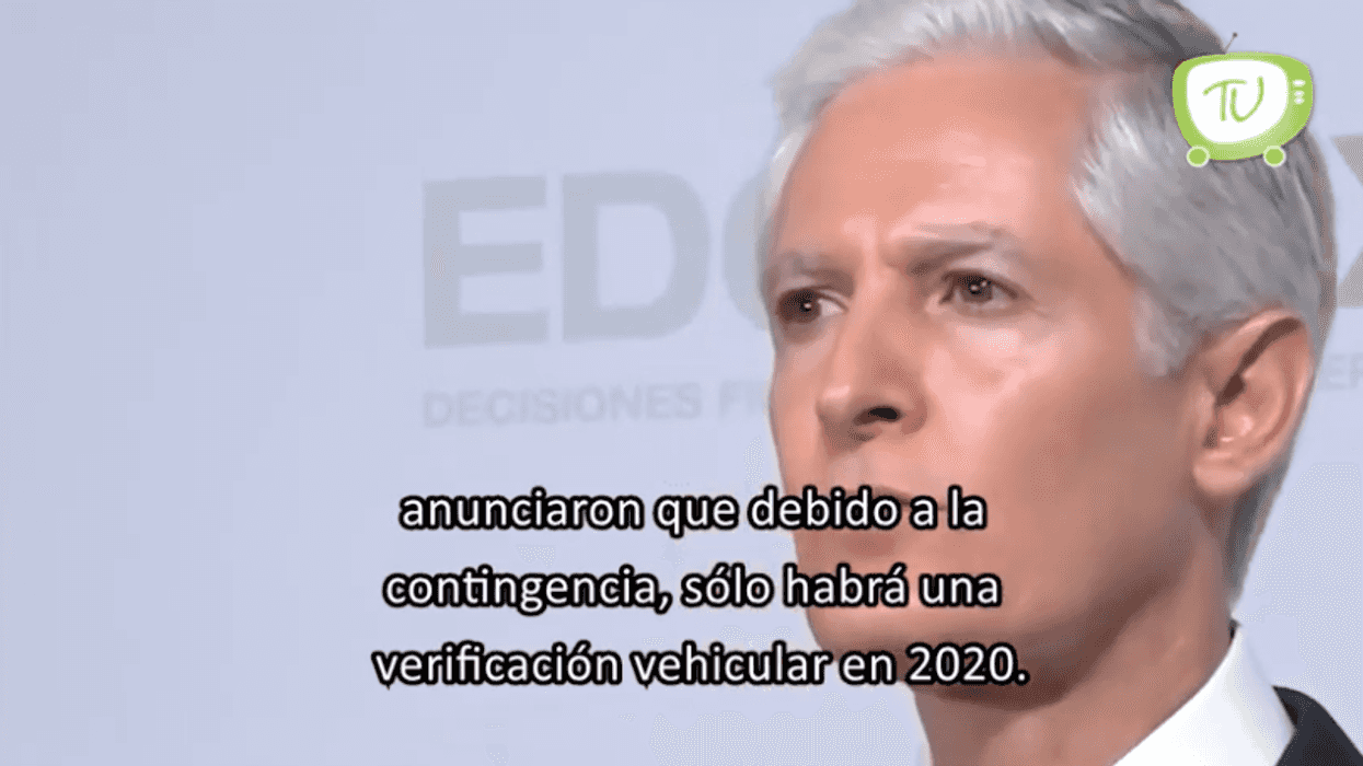 Por COVID-19, habrá una sola verificación vehicular en el Estado de México.