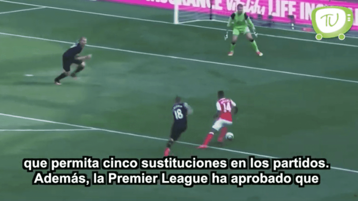 Premier League aprobó realizar cinco cambios por partido.