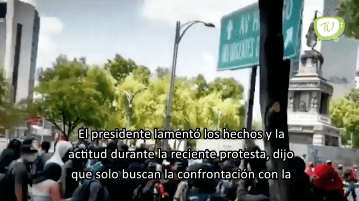 López Obrador propone un grupo de paz para neutralizar en protestas.