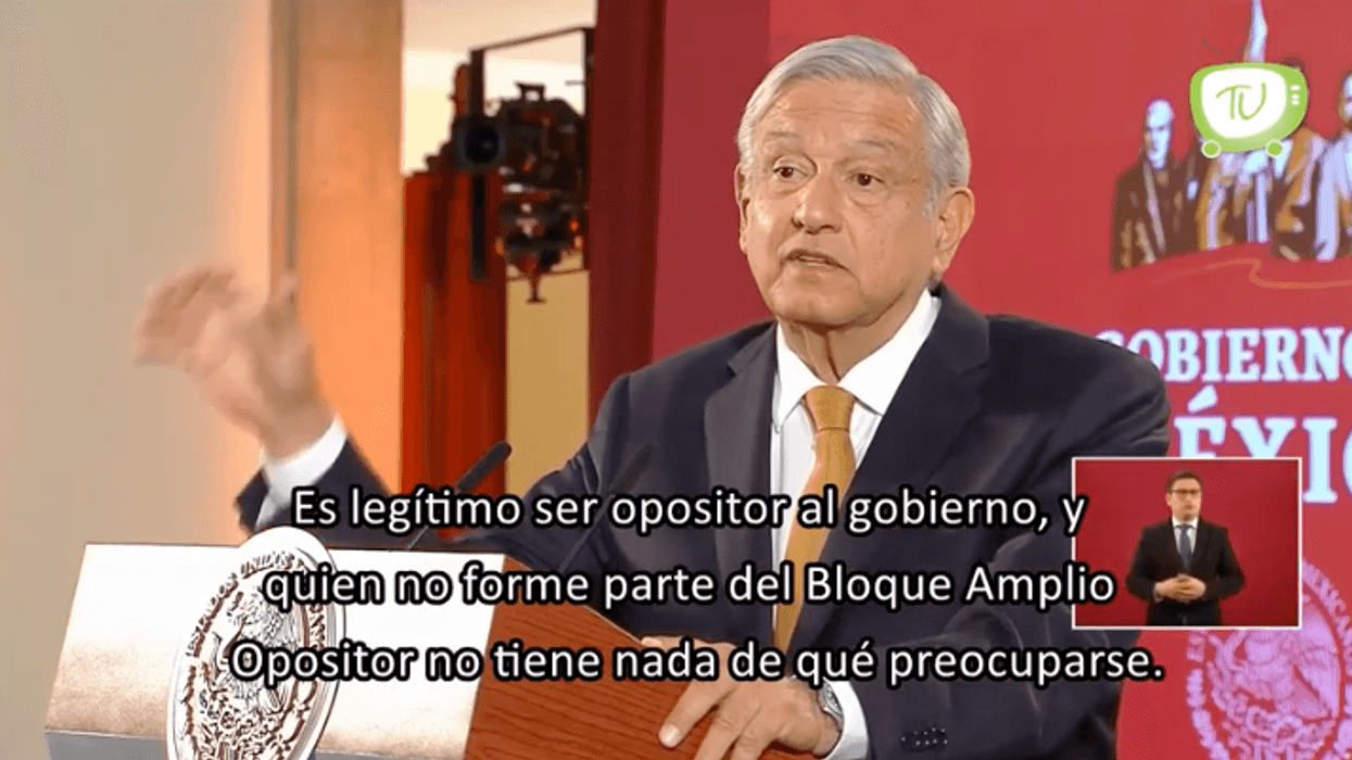 Quien no forme parte del BOA no tiene nada de qué preocuparse: López Obrador.